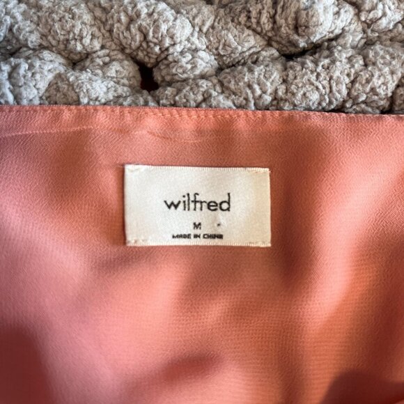 Aritzia Wilfred Melodie Romper Orange Size Medium - Picture 4 of 16